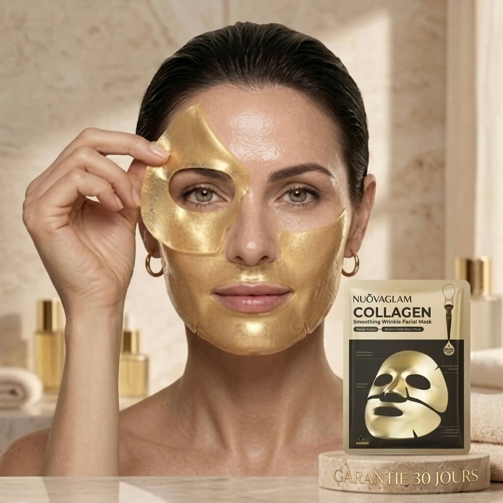 Masque hydrogel au collagène doré NuovaGlam™