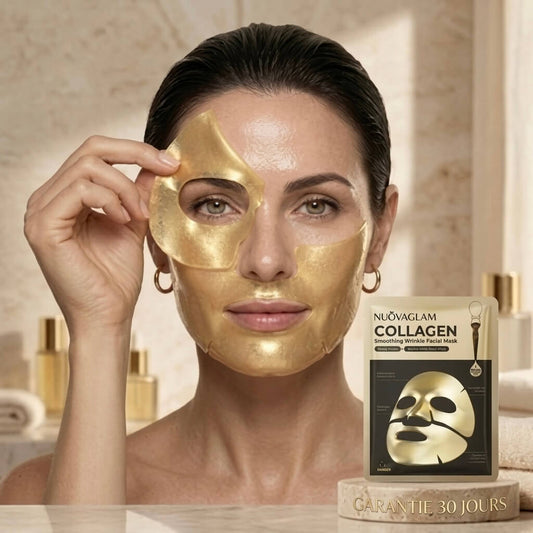 Masque hydrogel au collagène doré NuovaGlam™