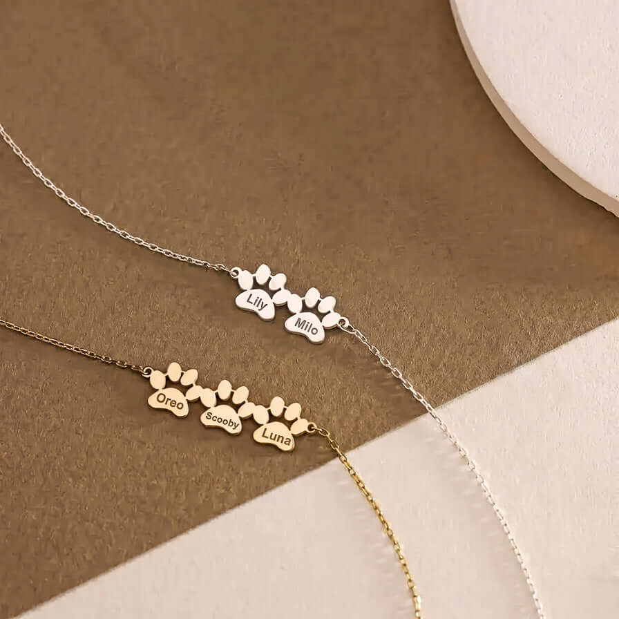 Paw Print of Love Bracelet | Personalised Engraving — NuovaGlam™